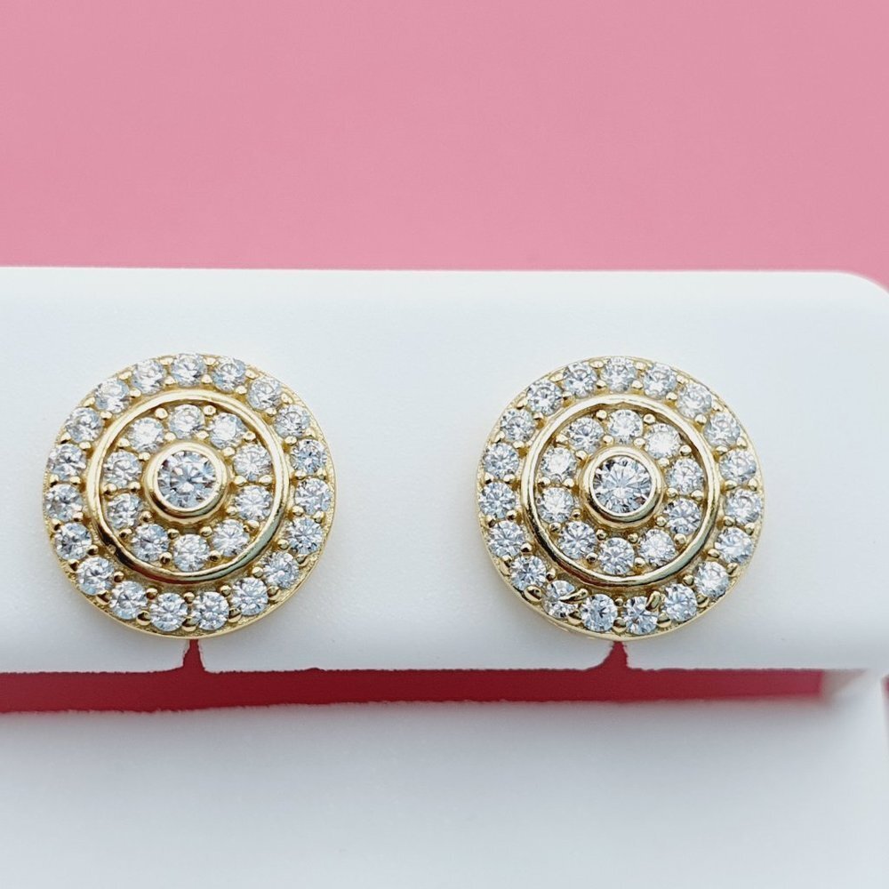 "925 Sterling Silver Cubic Zirconia Earrings, U19254612